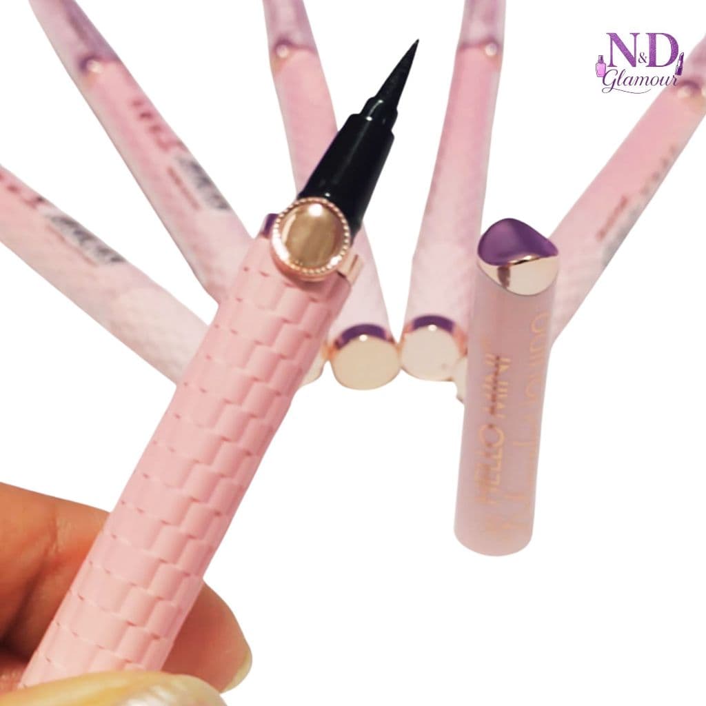 Caneta Delineadora Hello Mini – Ponta Fina, Preto Intenso e Alta Precisão
