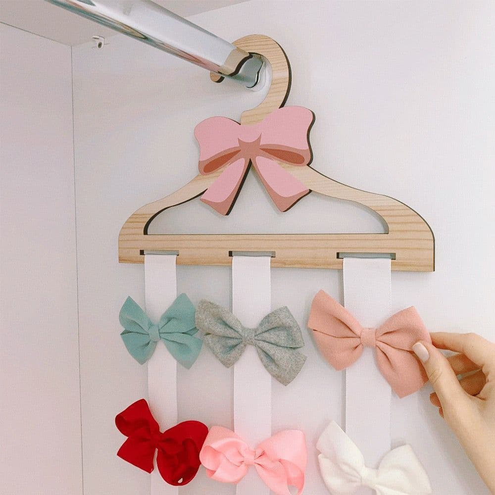 Organizador Cabide Porta Laços Menina