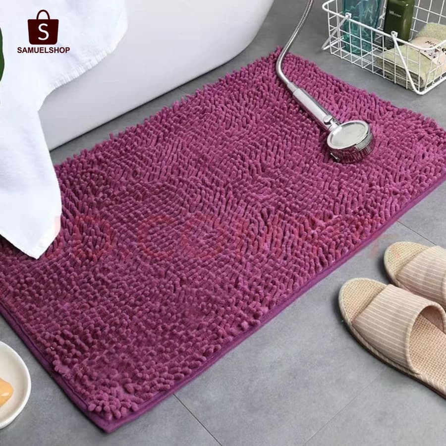 Tapete Banheiro 48x78/38x58 Macarrão Bolinha Dedinho Macio Soft Supersoft PopCo