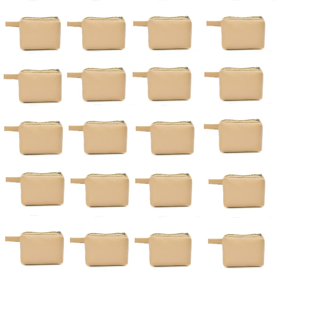 kit atacado com 20 porta moedas bolsinha organizadora varias cores