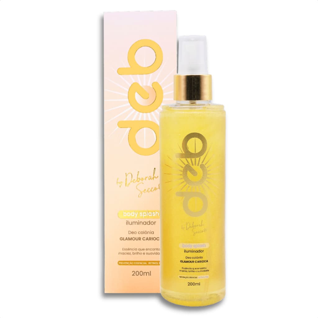 Body Splash Iluminador Glamour Carioca Deborah Secco 200ml