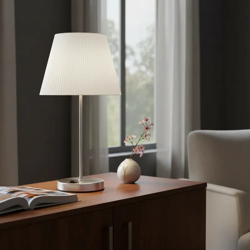 Abajur Luminária de Mesa Premium com Cúpula 3d Com Interruptor decorativa de casa sala quarto e cabeceira de cama