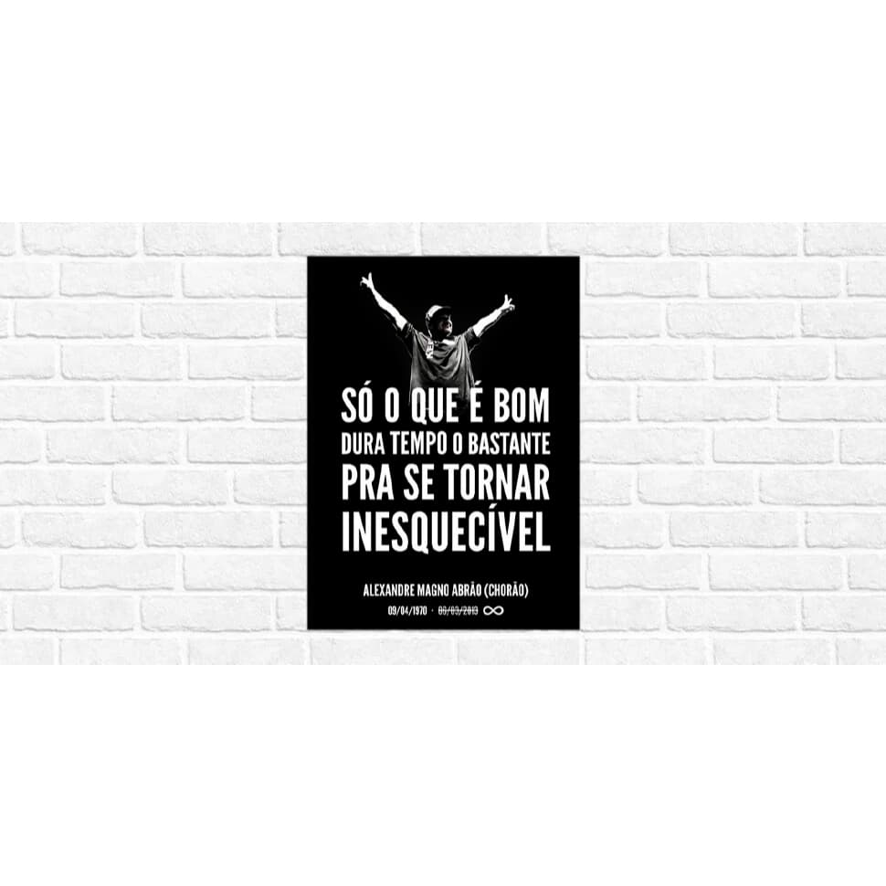 Quadro Decorativo placa mdf decoração música frases só o que é bom
