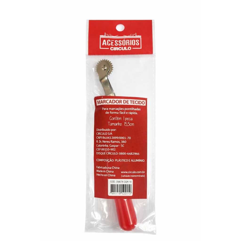 Marcador de Tecido Círculo para Costura – Roda Dentada