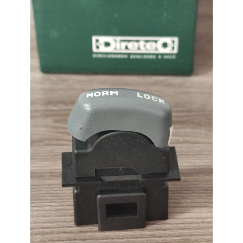 Interruptor Trava dos Vidros Traseiros Blazer, S-10 Cabine Dupla 1995/2011 com 4 Terminais