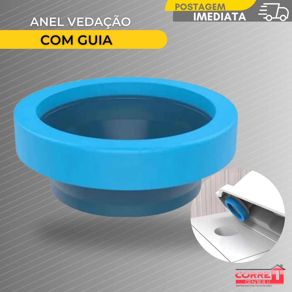 Anel de Vedação de Vaso Sanitário Com Guia Bacia Sanitária marcas variadas .