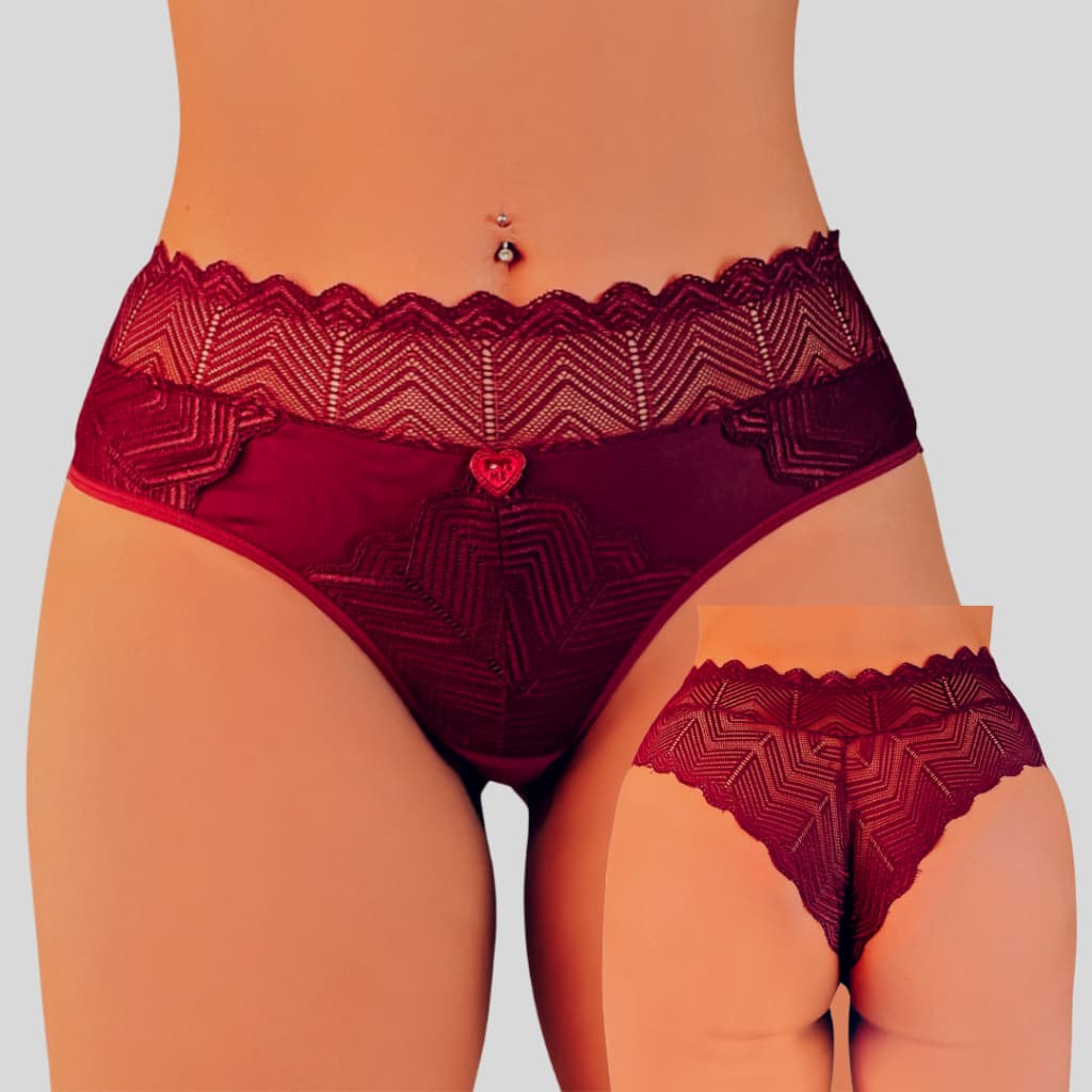 Kit Calcinhas Femininas Semi Fio Confortáveis em Renda Premium Atacado