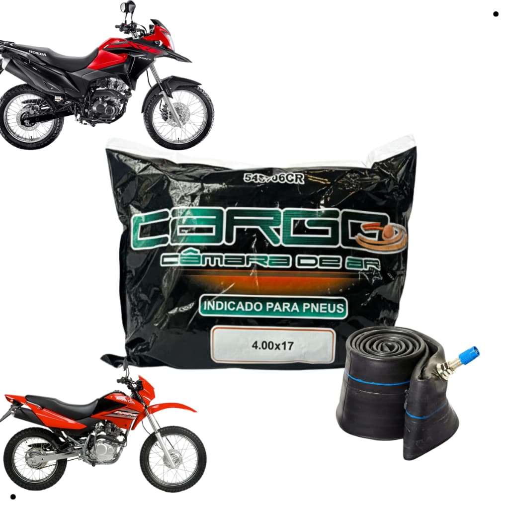 Câmara de Ar  Aro 17 Moto Pneu Falcon Bros Xre Xtz Tdm Traseiro 150 160 190
