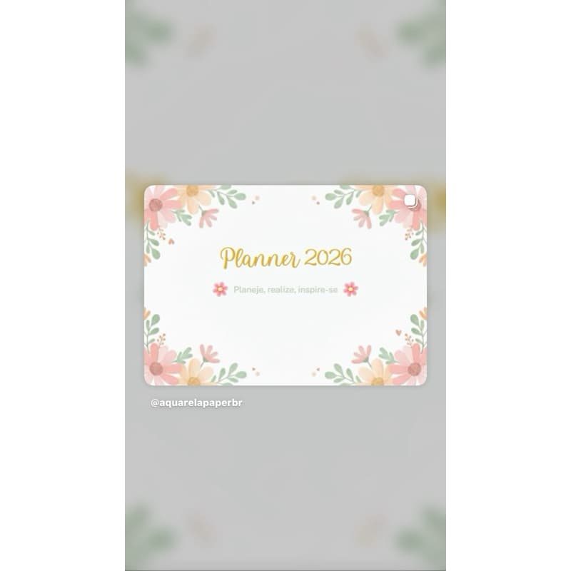 Planner 2026 Semanal