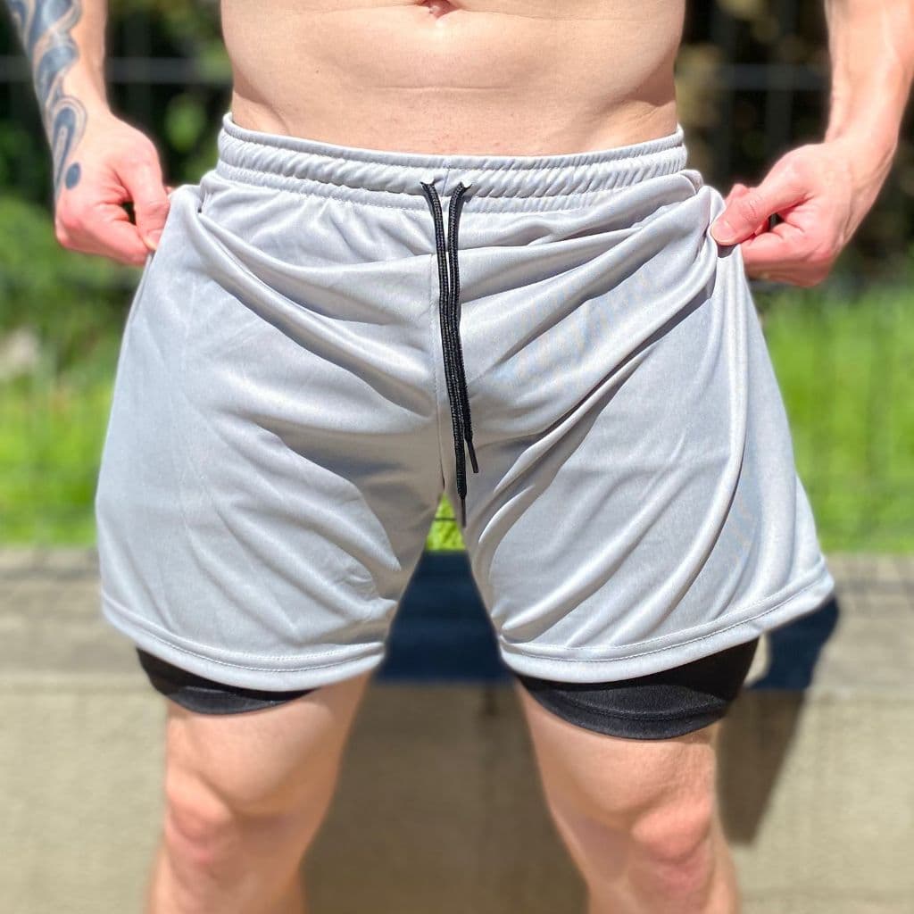 Shorts Masculino 2 Em 1 A Escolha Perfeita para Treinar com Estilo e Segurança !