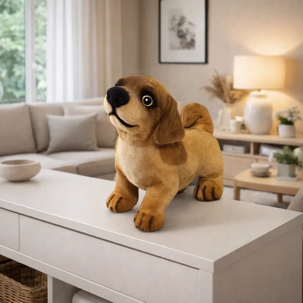 Escultura Dog Cachorro Decorativo Enfeites Realista Envio Rápido