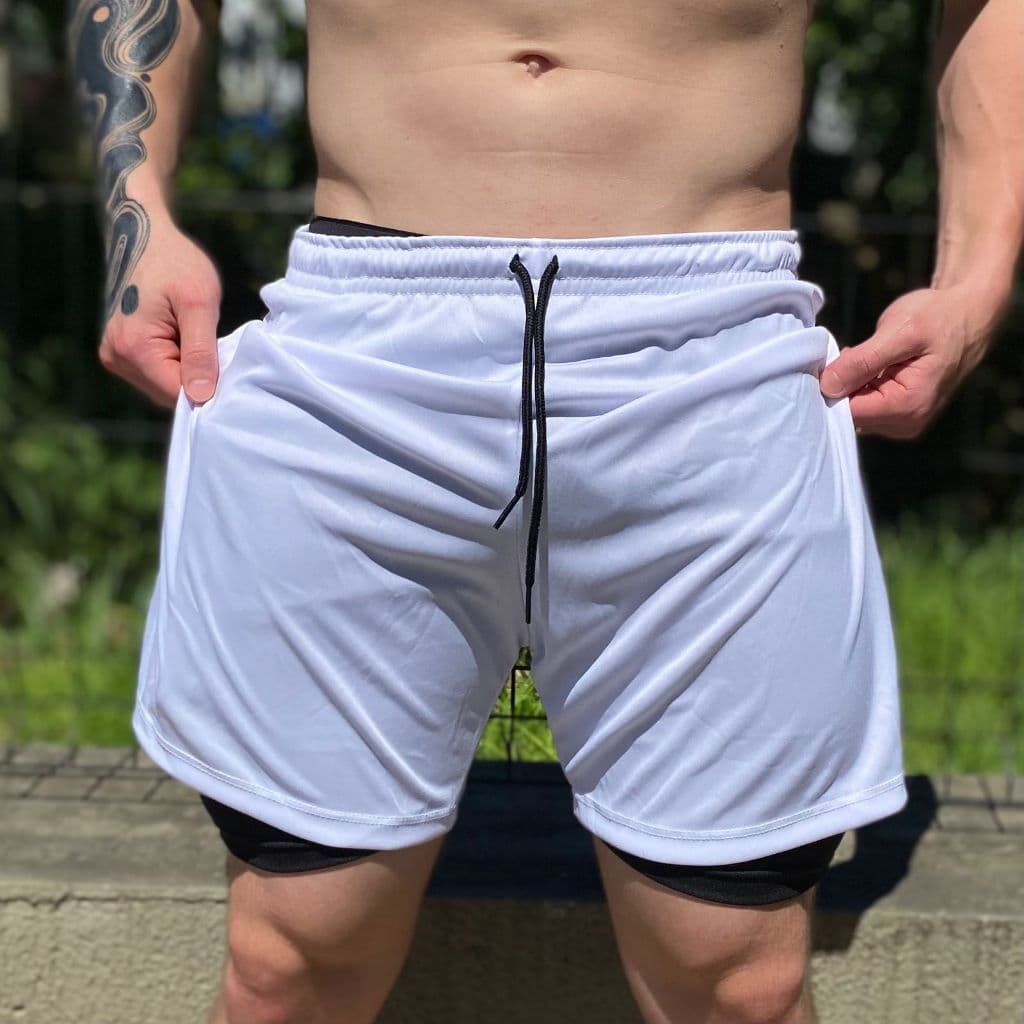Bermuda Dupla Shorts que Impressionam Conforto e Estilo em Cada Costura