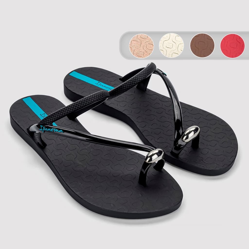 Chinelo Ipanema Glam Ring Feminino 27457