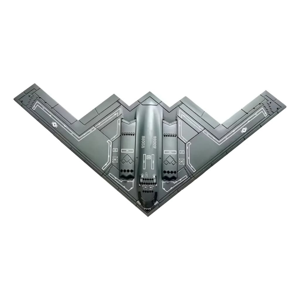 Miniatura Força Aérea Dos Eua B-2 Spirit 1:200 26cm Cinza-escuro
