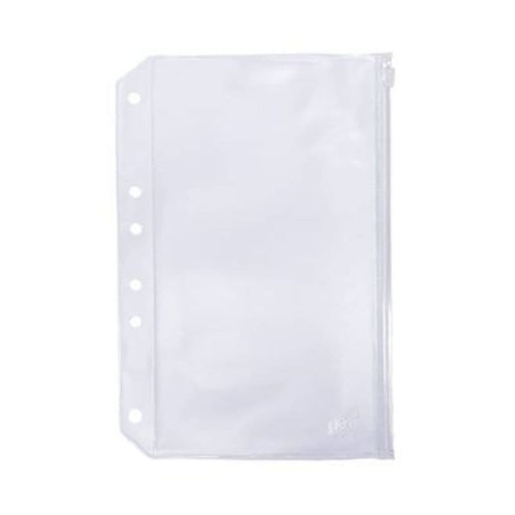 Porta Acessório Zip Fichário B5 Cristal Yes DF1624 CR