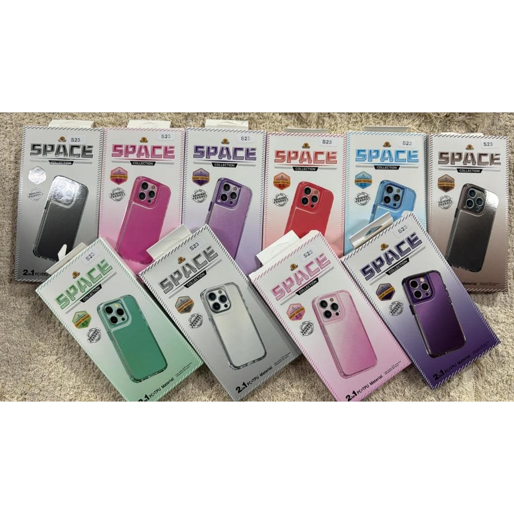 Capinha Space Case Diversas cores  Compatível Samsung S23  OBS ; FAVOR INFORMAR  A COR DESEJADA NO ATO DA COMPRA
