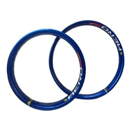 ARO PAR MOTO ALUMINIO 18X60/18X60 AERO (36FUROS) CG TITAN 125,150 - MÔNACO