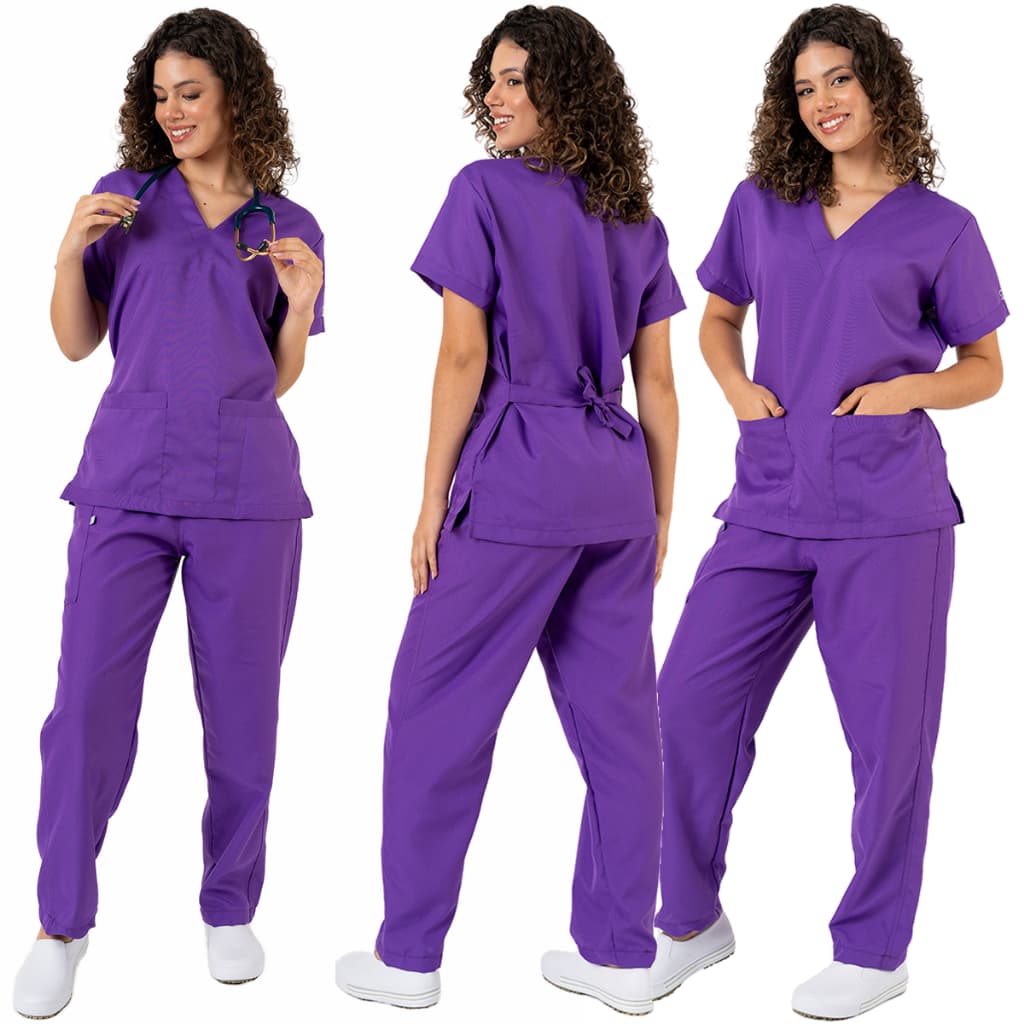 Pijama Scrub Cirúrgico Diversas Cores e Tamanhos do P ao G5