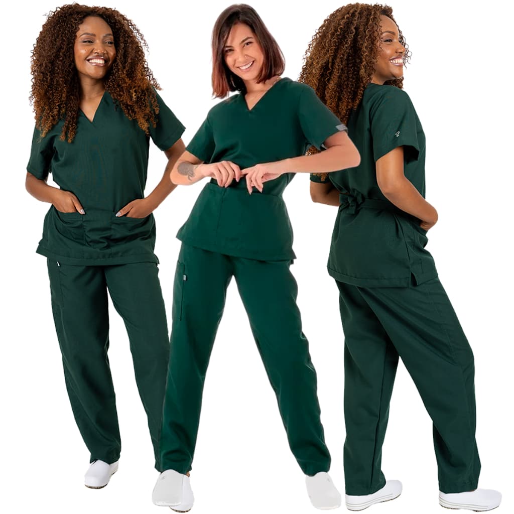 Farda Hospitalar Pijama Cirúrgico Conjunto Oxford Enfermagem Uniforme Privativos