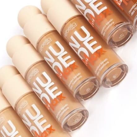 Corretivo Liquido Nude Max Alta Cobertura Longa Duração - Febella