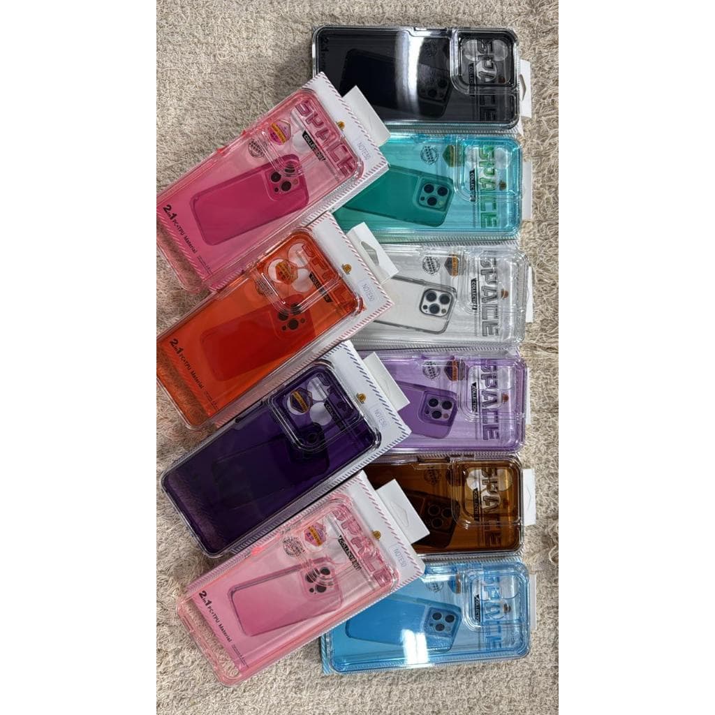 Capa Space Case Diversas cores XIAOMI  NOTE 50  OBS ; FAVOR INFORMAR  A COR DESEJADA NO ATO DA COMPRA