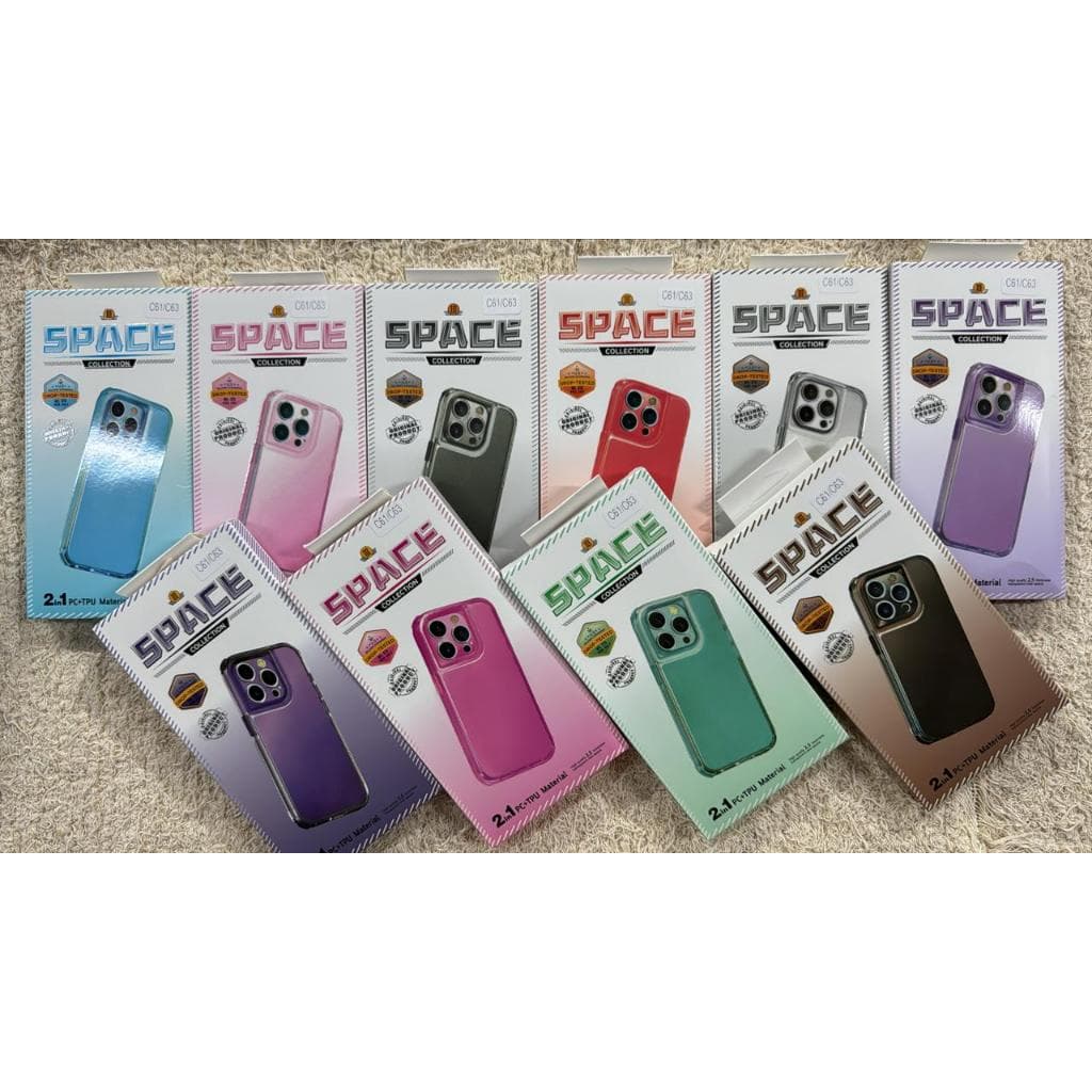 Capinha Space Case Diversas cores REALME C61/C63  OBS ; FAVOR INFORMAR  A COR DESEJADA NO ATO DA COMPRA