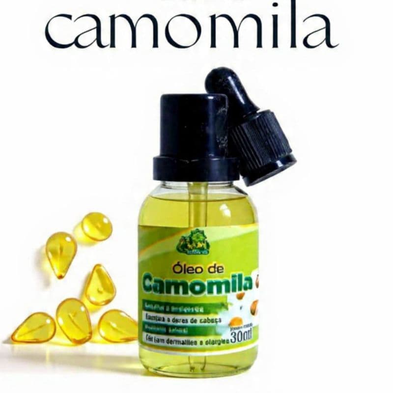 Óleo de Camomila Uso Cosmético 30ml