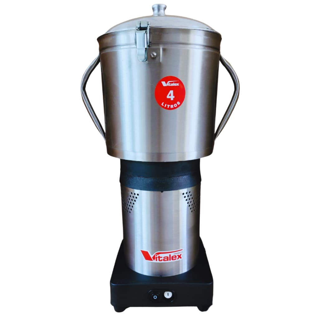 Cutter Inox 4 Litros Processador Profissional 1200w - Vitalex