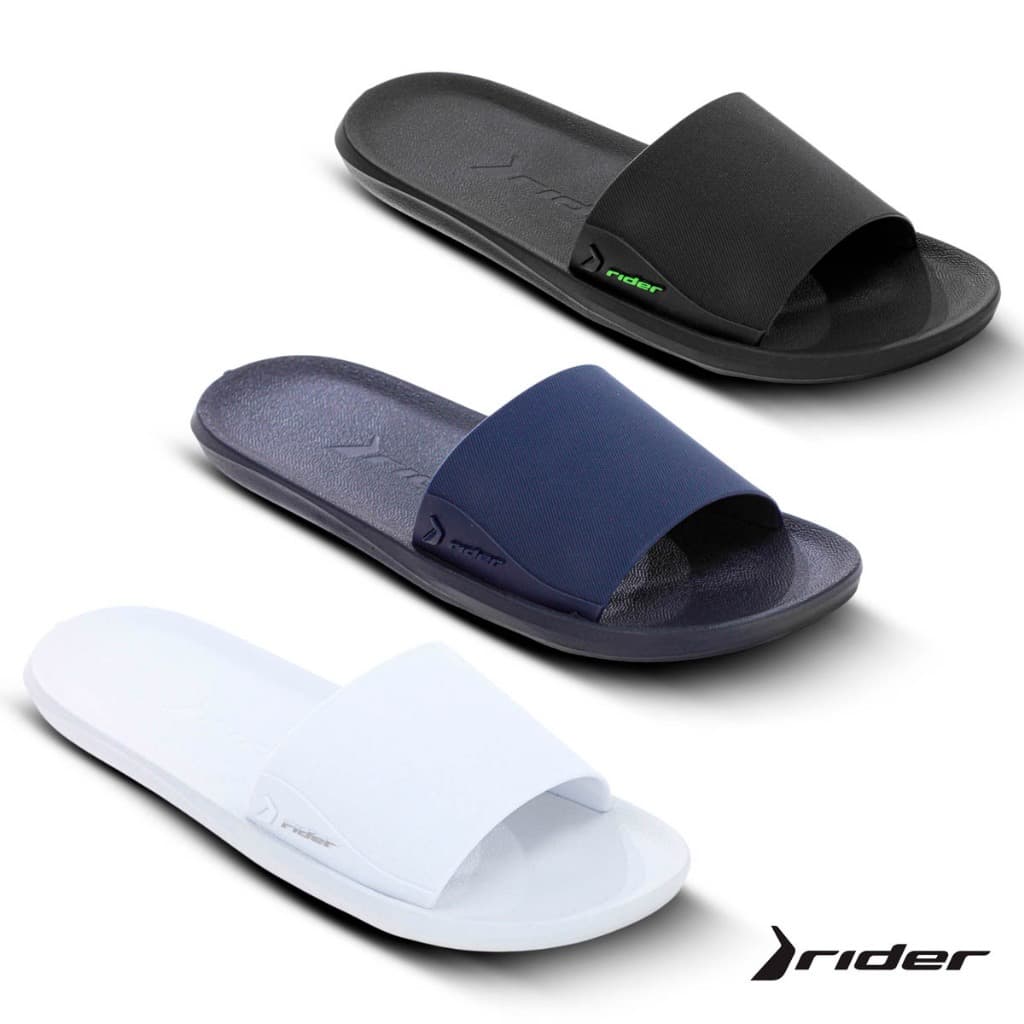 Chinelo Slide Rider Feel Masculino Casual Macio Resistente Sola Antiderrapante