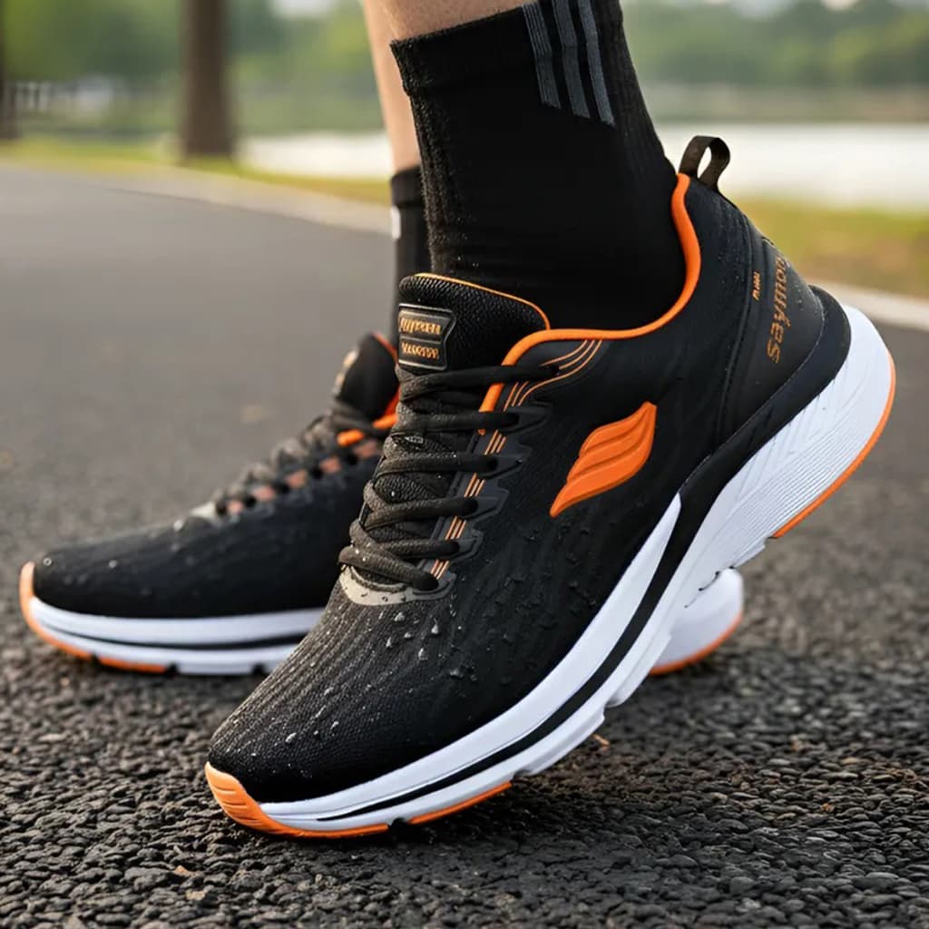 Tênis Masculino Academia Original Esportivo Carbon Saymon Olym Barat Leve Caminhada Esportivo
