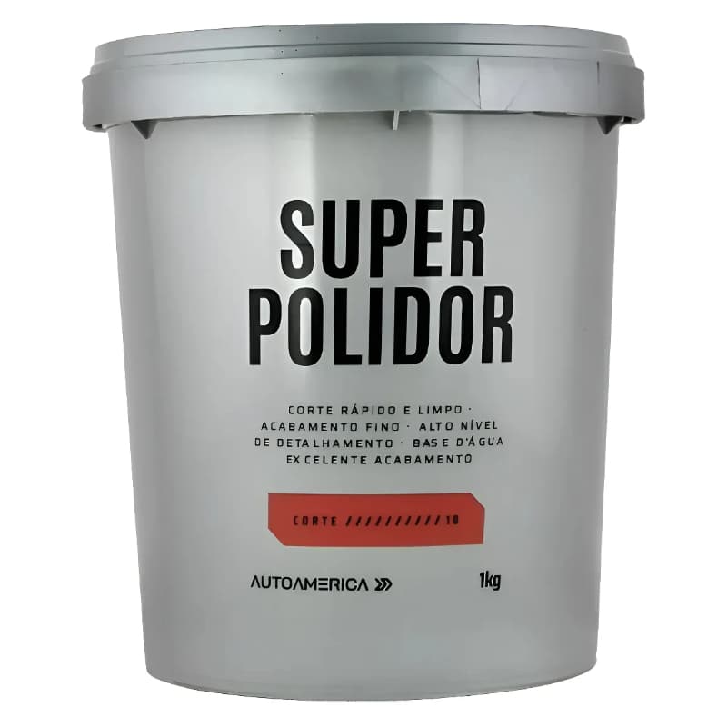 Massa De Polir Super Polidor Autoamerica 1kg