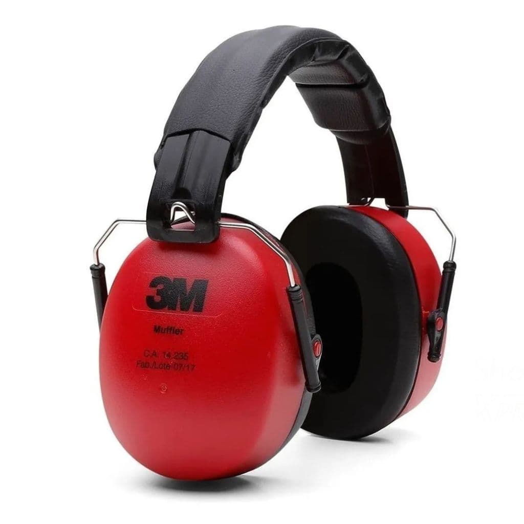 Abafador De Ruídos 3M Pomp Muffler Protetor Auricular Auditivo Tipo Concha 20db