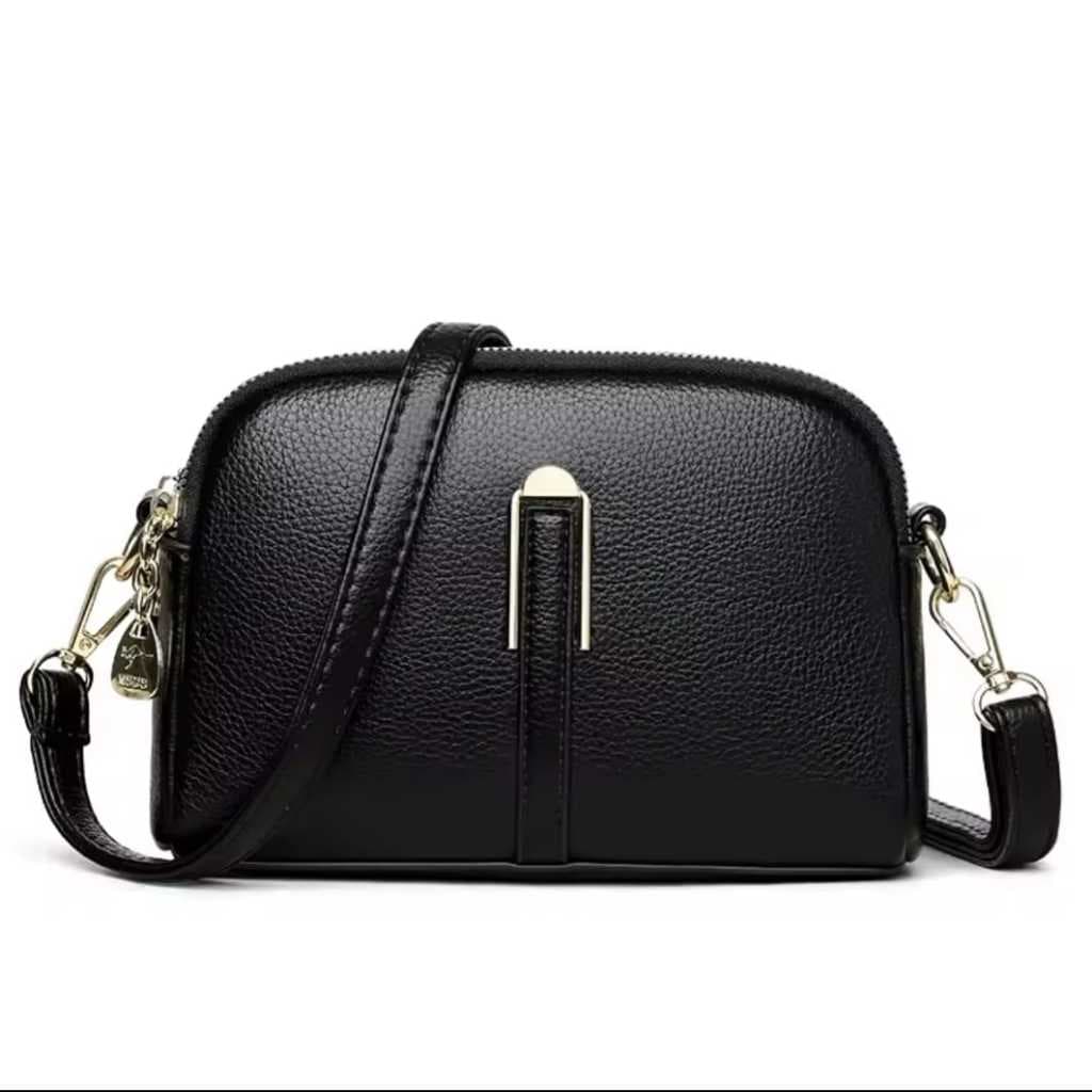 Nova Bolsa De Ombro Linda Feminina De Couro Macio Estilosa Moda Shop