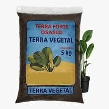 Terra vegetal adubada para plantas Terra Forte 5 kgs