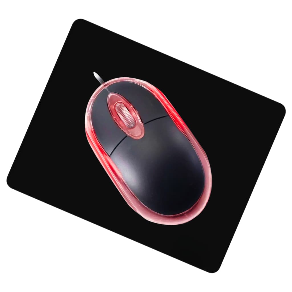 Mouse Usb Exbom Optico Com Mouse Pad Multilaser