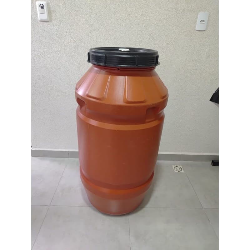 TAMBOR 240 LITROS BOMBONA BARRICA GALÃO PLÁSTICO