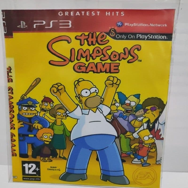the Simpsons game mídia física pra ps3 destravado