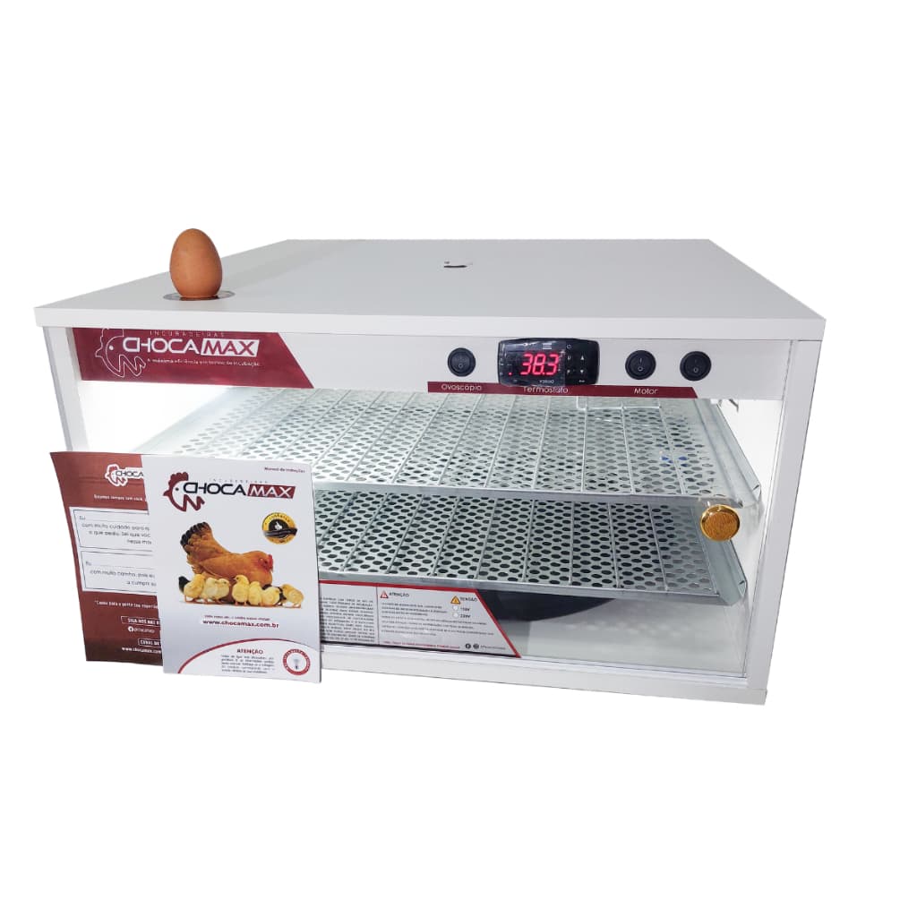 Incubadeira Automática 240 Ovos DIgital ChocaMax