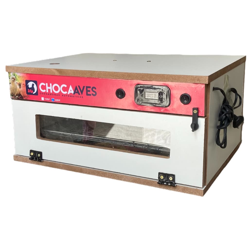Chocadeira Automática 60 Ovos Digital Com Ovoscópio ChocaAves