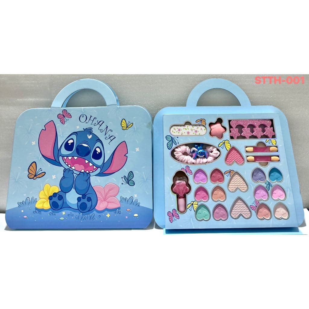 Hello Kitty/Stitch paleta de maquiagem Kapibala, maquiagem infantil, maquiagem divertida, promoção, presente