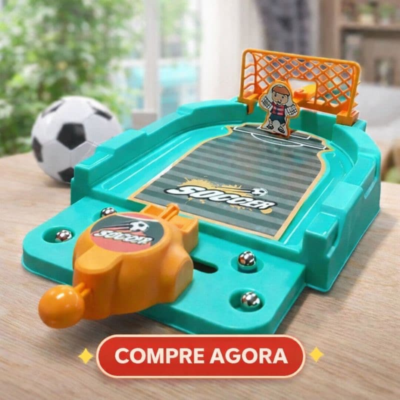 Mini Jogo Mesa Futebol Penaltis Competitivo Diversao Arena Fut Liga