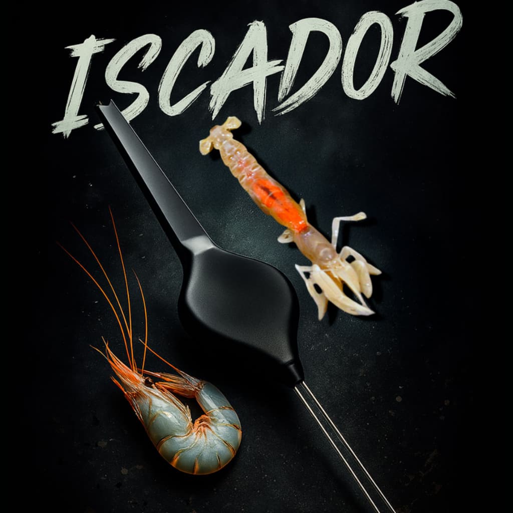 Iscador de Camarão Corrupto Chumbada Oficial para Pesca de Praia Costão Embarcada Iscas Naturais