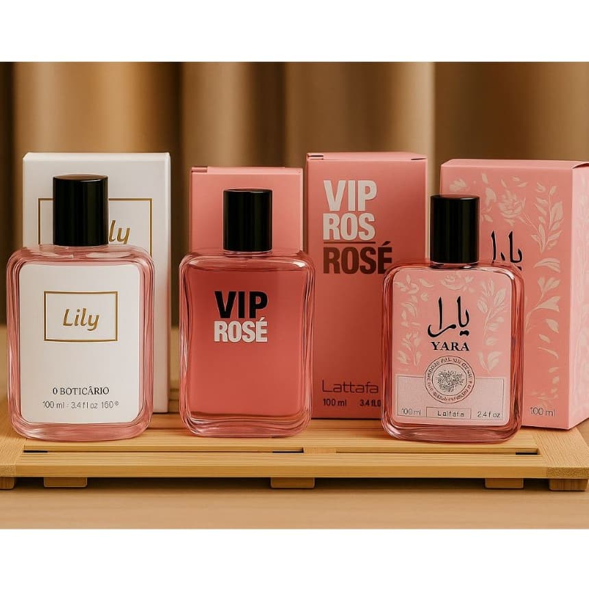 Perfumes Feminino 100ml com variações, escolha opção que + te aguada