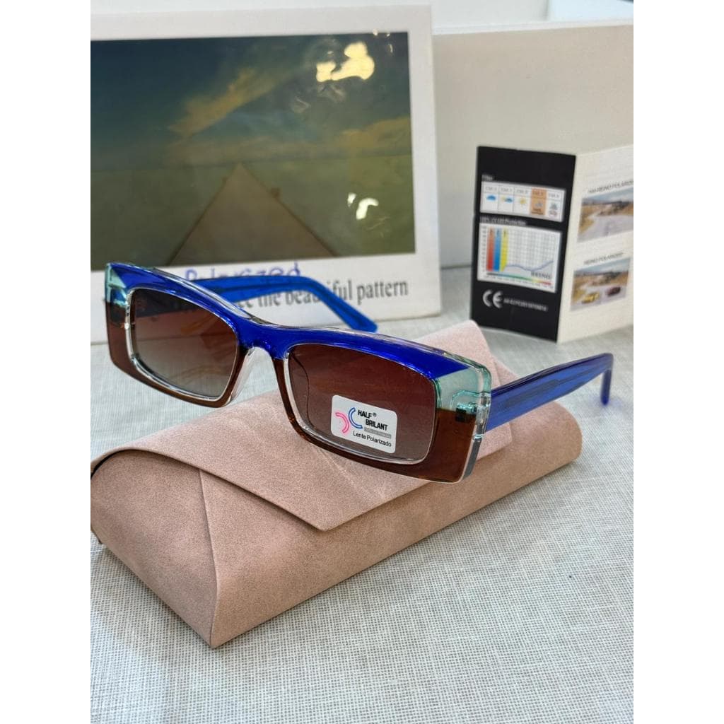Óculos de Sol Unissex Polarizado UV400 – Armação em Acetato Estilo Retrô Moderno para Praia, Lifestyle e Outdoor