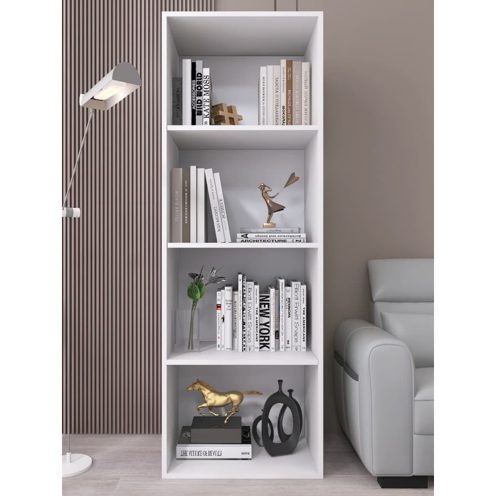 Estante Armário Livreiro Organizador para Sala – 2 Módulos