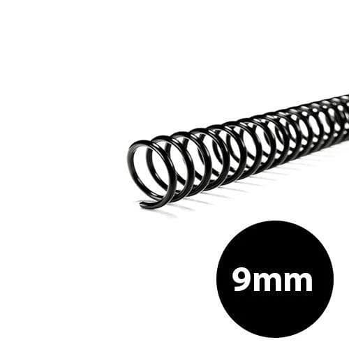 Espiral 09 mm Preto – Unidade