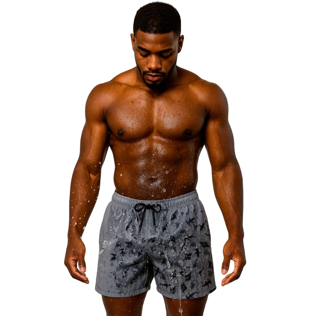 Kit 2 Shorts Moda Praia Masculino Magico Bermuda Tactel Estampado – Leve e Confortável