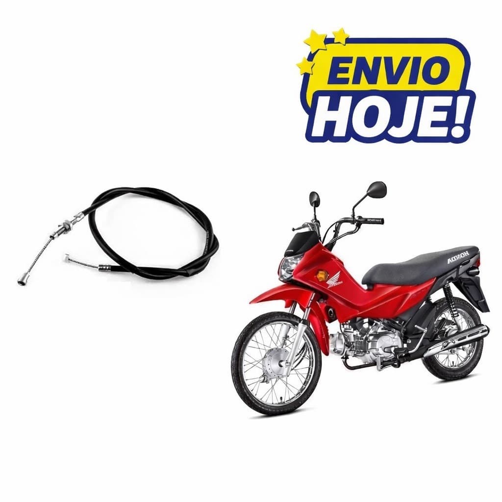 Cabo De Embreagem POP 100 - 110 2013 Até 2018 Envio Imediato