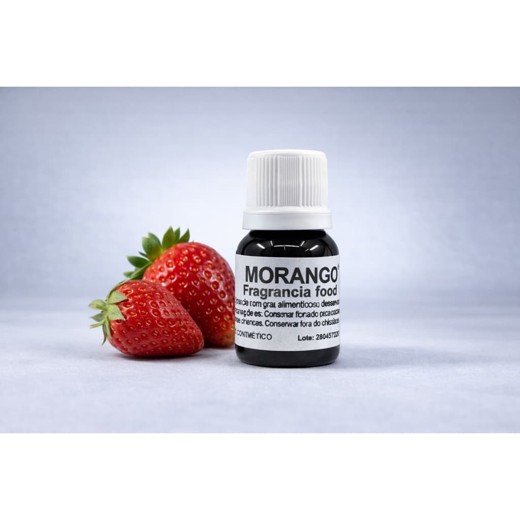Fragrância para Base Gloss Labial de Morango (Food Grade) - 10 ml