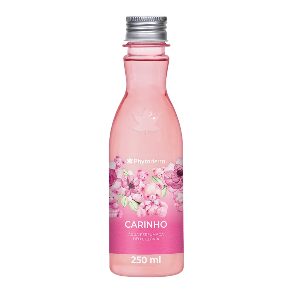Água Perfumada Carinho Phytoderm - Deo Colônia Refrescante - 250ml